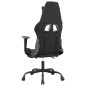 vidaXL Gaming-Stuhl mit Massage & Fußstütze Schwarz Kunstleder vidaXL Gaming-Stuhl mit Massage & Fußstütze Schwarz Kunstleder