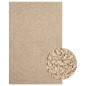 vidaXL Teppich 200x290 cm Jute-Optik Innen und Außen vidaXL Teppich 200x290 cm Jute-Optik Innen und Außen