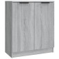 vidaXL Sideboards 3 Stk. Grau Sonoma Holzwerkstoff vidaXL Sideboards 3 Stk. Grau Sonoma Holzwerkstoff