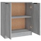 vidaXL Sideboards 3 Stk. Grau Sonoma Holzwerkstoff vidaXL Sideboards 3 Stk. Grau Sonoma Holzwerkstoff