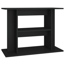 vidaXL Aquariumständer Schwarz 80x35x60 cm Holzwerkstoff