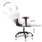 vidaXL Gaming-Stuhl mit Massage & Fußstütze Weiß und Rosa Kunstleder vidaXL Gaming-Stuhl mit Massage & Fußstütze Weiß und Rosa Kunstleder
