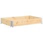 Hochbeet 50x150 cm Kiefer Massivholz Hochbeet 50x150 cm Kiefer Massivholz