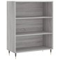 vidaXL Highboard Grau Sonoma 69,5x34x180 cm Holzwerkstoff vidaXL Highboard Grau Sonoma 69,5x34x180 cm Holzwerkstoff