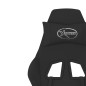 vidaXL Gaming-Stuhl mit Massage & Fußstütze Schwarz Stoff vidaXL Gaming-Stuhl mit Massage & Fußstütze Schwarz Stoff