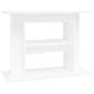 vidaXL Aquariumständer Weiß 80x35x60 cm Holzwerkstoff vidaXL Aquariumständer Weiß 80x35x60 cm Holzwerkstoff