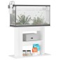 vidaXL Aquariumständer Weiß 80x35x60 cm Holzwerkstoff vidaXL Aquariumständer Weiß 80x35x60 cm Holzwerkstoff