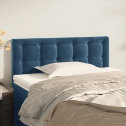 vidaXL Kopfteil Dunkelblau 90x5x78/88 cm Samt