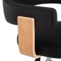 Drehbare Esszimmerstühle 6 Stk. Schwarz Kunstleder Drehbare Esszimmerstühle 6 Stk. Schwarz Kunstleder