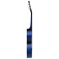 Klassikgitarre für Anfänger und Kinder mit Tasche Blau 1/2 34" Klassikgitarre für Anfänger und Kinder mit Tasche Blau 1/2 34"