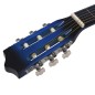 Klassikgitarre für Anfänger und Kinder mit Tasche Blau 1/2 34" Klassikgitarre für Anfänger und Kinder mit Tasche Blau 1/2 34"