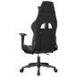 vidaXL Gaming-Stuhl mit Fußstütze Schwarz und Grün Kunstleder vidaXL Gaming-Stuhl mit Fußstütze Schwarz und Grün Kunstleder