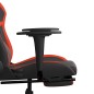 vidaXL Gaming-Stuhl mit Massage & Fußstütze Schwarz & Rot Kunstleder vidaXL Gaming-Stuhl mit Massage & Fußstütze Schwarz & Rot Kunstleder