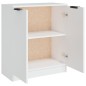 vidaXL Sideboard Weiß 60x30x70 cm Holzwerkstoff vidaXL Sideboard Weiß 60x30x70 cm Holzwerkstoff