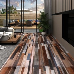 vidaXL PVC-Fliesen Selbstklebend 2,51 m² 2 mm Mehrfarbig