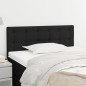 vidaXL Kopfteil Schwarz 100x5x78/88 cm Stoff vidaXL Kopfteil Schwarz 100x5x78/88 cm Stoff