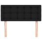 vidaXL Kopfteil Schwarz 100x5x78/88 cm Stoff vidaXL Kopfteil Schwarz 100x5x78/88 cm Stoff