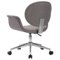 Drehbare Esszimmerstühle 6 Stk. Grau Stoff Drehbare Esszimmerstühle 6 Stk. Grau Stoff
