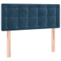 vidaXL Boxspringbett mit Matratze Dunkelblau 90x200 cm Samt vidaXL Boxspringbett mit Matratze Dunkelblau 90x200 cm Samt