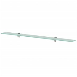 vidaXL Schwebendes Regal Glas 100x20 cm 8 mm