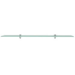 vidaXL Schwebendes Regal Glas 100x20 cm 8 mm