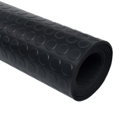 vidaXL Gummimatte Anti-Rutsch 5 x 1 m Genoppt