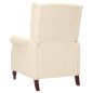 vidaXL Ruhesessel Creme Stoff vidaXL Ruhesessel Creme Stoff