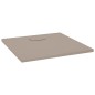 vidaXL Duschwanne SMC Braun 80x80 cm vidaXL Duschwanne SMC Braun 80x80 cm