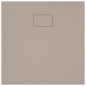 vidaXL Duschwanne SMC Braun 80x80 cm vidaXL Duschwanne SMC Braun 80x80 cm