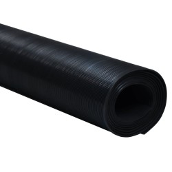 vidaXL Gummimatte Anti-Rutsch 5 x 1 m Geriffelt