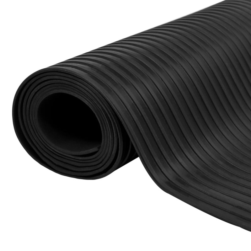 vidaXL Gummimatte Anti-Rutsch 5 x 1 m Breit Geriffelt vidaXL Gummimatte Anti-Rutsch 5 x 1 m Breit Geriffelt