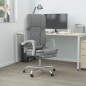 vidaXL Bürostuhl mit Massagefunktion Hellgrau Stoff vidaXL Bürostuhl mit Massagefunktion Hellgrau Stoff