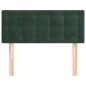 vidaXL Kopfteil Dunkelgrün 100x5x78/88 cm Samt vidaXL Kopfteil Dunkelgrün 100x5x78/88 cm Samt