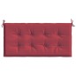 vidaXL Gartenbank-Auflage Weinrot 120x50x3 cm Oxford-Gewebe vidaXL Gartenbank-Auflage Weinrot 120x50x3 cm Oxford-Gewebe
