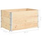 Hochbeete 50x100 cm Kiefer Massivholz Hochbeete 50x100 cm Kiefer Massivholz