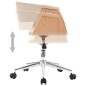 Drehbare Esszimmerstühle 4 Stk. Creme Kunstleder Drehbare Esszimmerstühle 4 Stk. Creme Kunstleder
