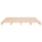 vidaXL Palettenbett 200x200 cm Massivholz Kiefer vidaXL Palettenbett 200x200 cm Massivholz Kiefer