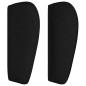 vidaXL Kopfteil mit Ohren Schwarz 83x23x78/88 cm Stoff vidaXL Kopfteil mit Ohren Schwarz 83x23x78/88 cm Stoff