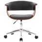 Esszimmerstühle 4 Stk. Drehbar Grau Stoff Esszimmerstühle 4 Stk. Drehbar Grau Stoff