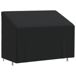 vidaXL Abdeckungen für 2-Sitzer-Bank 2 Stk. 134x70x65/94cm 420D Oxford