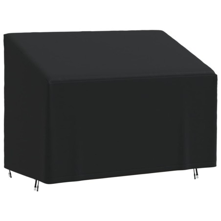 vidaXL Abdeckungen für 2-Sitzer-Bank 2 Stk. 134x70x65/94cm 420D Oxford