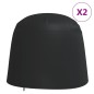 vidaXL Abdeckungen Doppel-Hängesessel 2 Stk. Ø 230x200cm 420D Oxford vidaXL Abdeckungen Doppel-Hängesessel 2 Stk. Ø 230x200cm 420D Oxford