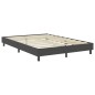 vidaXL Boxspringbett Dunkelgrau Stoff 180x200 cm vidaXL Boxspringbett Dunkelgrau Stoff 180x200 cm
