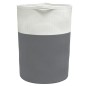 vidaXL Aufbewahrungskorb Grau und Weiß Ø49x65 cm Baumwolle vidaXL Aufbewahrungskorb Grau und Weiß Ø49x65 cm Baumwolle
