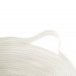 vidaXL Aufbewahrungskorb Grau und Weiß Ø49x65 cm Baumwolle vidaXL Aufbewahrungskorb Grau und Weiß Ø49x65 cm Baumwolle