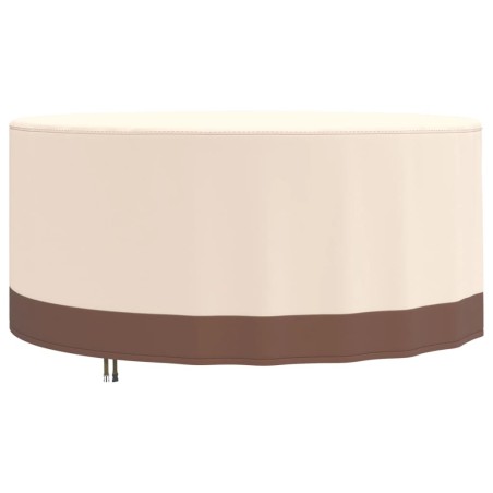 vidaXL Gartenmöbel-Abdeckungen 2 Stk. Ø 183x71 cm 600D Oxford-Gewebe