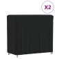 vidaXL Abdeckungen für Brennholzregal 2 Stk. 122x61x106 cm 420D Oxford vidaXL Abdeckungen für Brennholzregal 2 Stk. 122x61x106 cm 420D Oxford