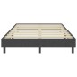Boxspringbett Dunkelgrau Stoff 120x200 cm Boxspringbett Dunkelgrau Stoff 120x200 cm