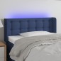 vidaXL LED Kopfteil Blau 103x16x78/88 cm Stoff vidaXL LED Kopfteil Blau 103x16x78/88 cm Stoff