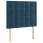 vidaXL Bettgestell mit Kopfteil Dunkelblau 80x200 cm Samt vidaXL Bettgestell mit Kopfteil Dunkelblau 80x200 cm Samt